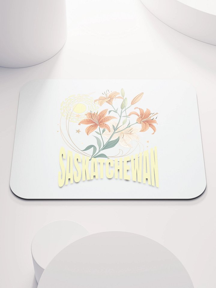 Tiger Lily Saskatchewan Paradise Mouse Pad product image (1)