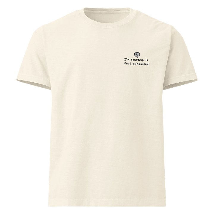 EXHAUSTED T-SHIRT product image (1)