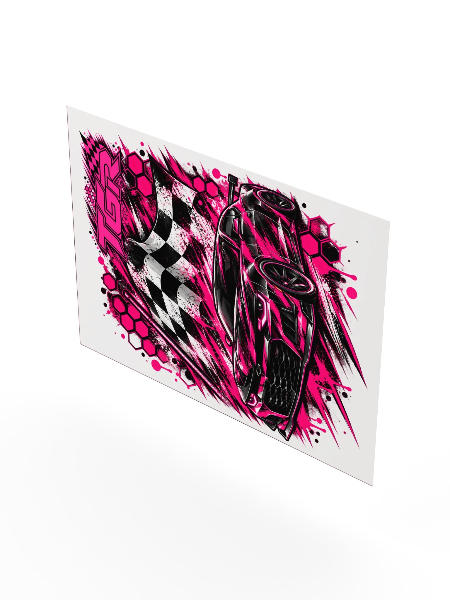 TGR Pink Thunder Racing Print – 5" × 7" product image (8)