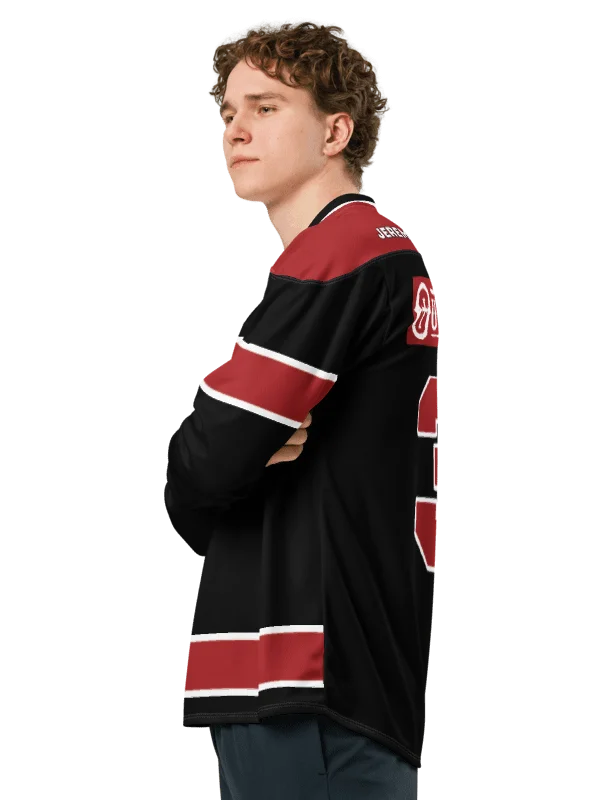 Outcasts Hockey Jersey Red/Black product image (4)