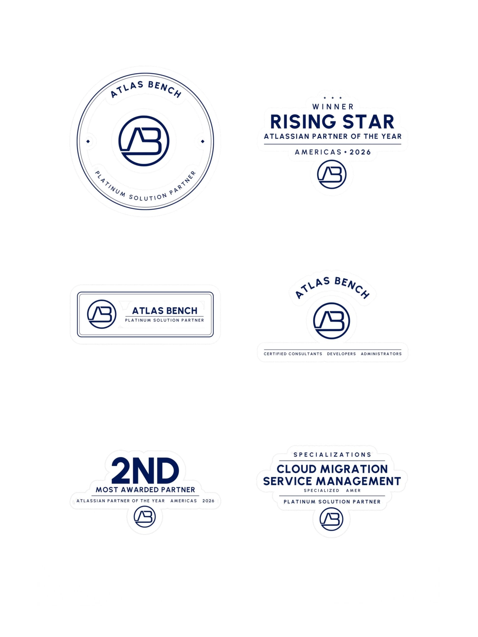 Atlas Bench Sticker Sheet product image (3)