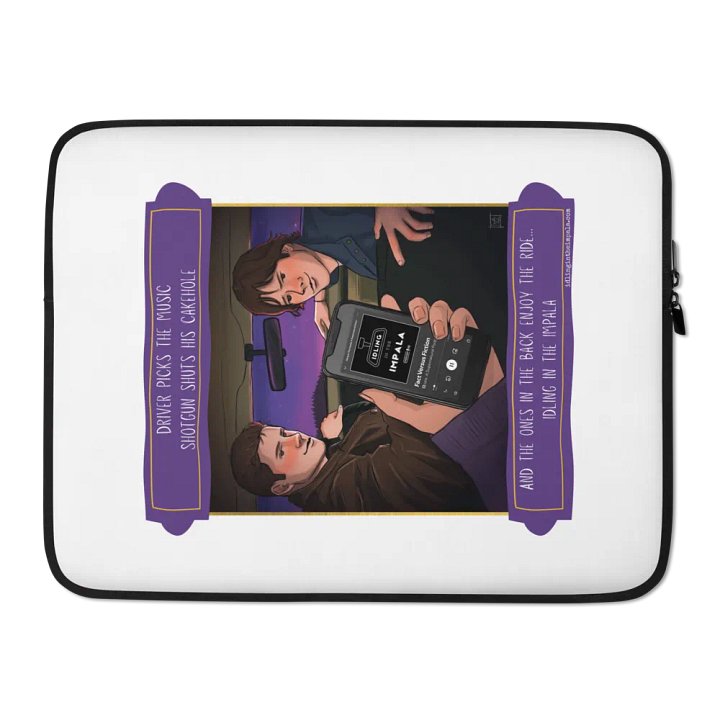 Backseat Laptop Sleeve - Fact Versus Fiction product image (2)