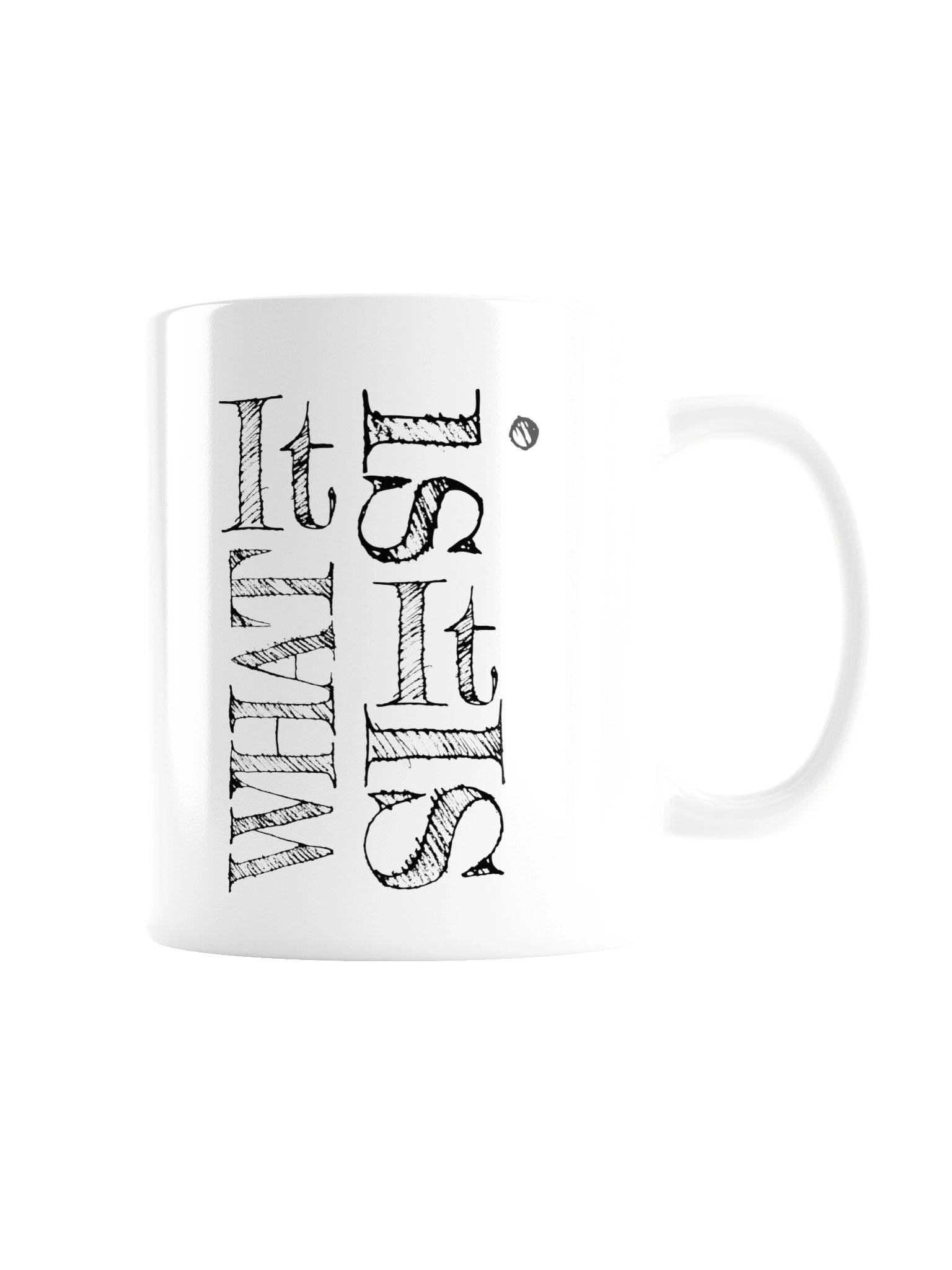 "It Is What It Is" - Gloss Mug by YoStephen product image (8)