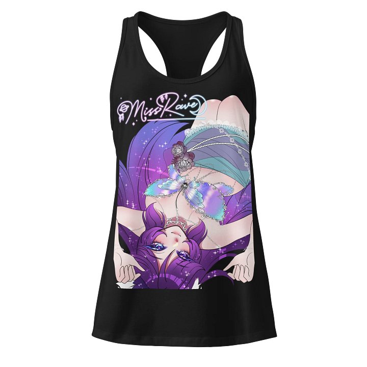 Miss Rave Celestial Beach Women's Razorback Tanktop product image (1)