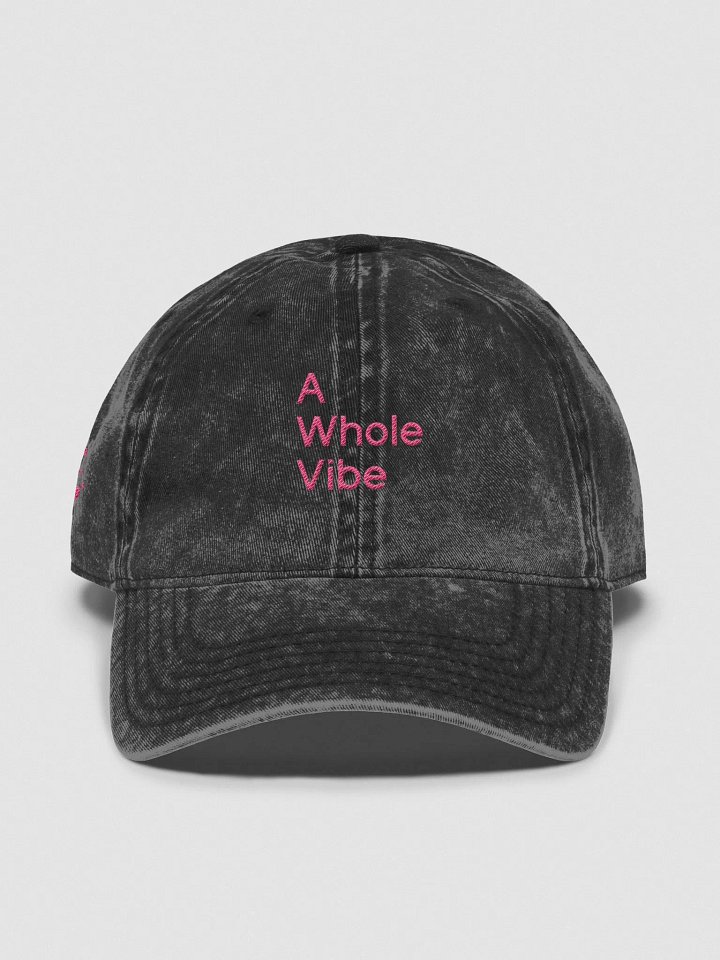 A Whole Vibe Dad Cap product image (2)