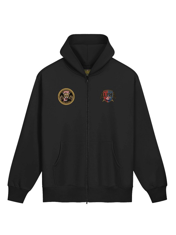 Patriot Industries Patch Zip Hoodie product image (1)