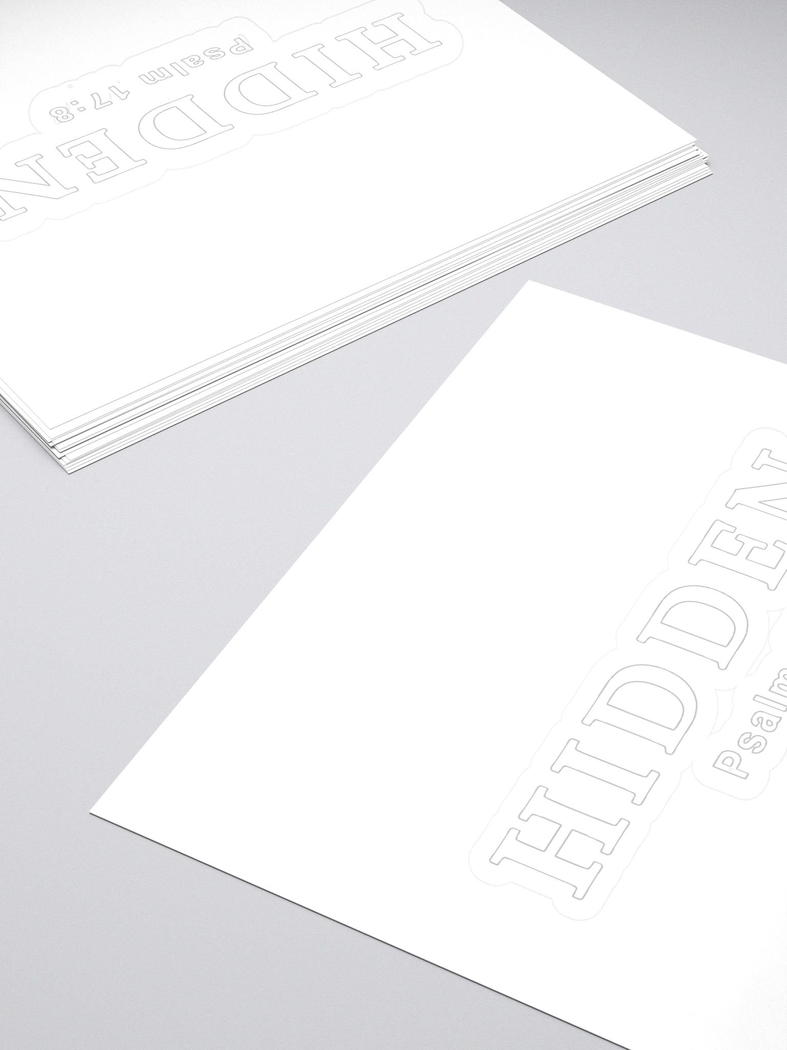 Hidden. Psalm 17:8 product image (4)