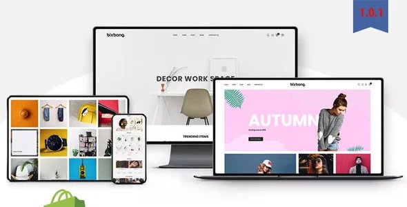 Bixbang Minimalist Shopify eCommerce Template product image (1)