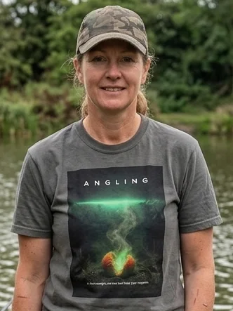 ANGLING Alien Spoof T-Shirt | In The Margin product image (1)