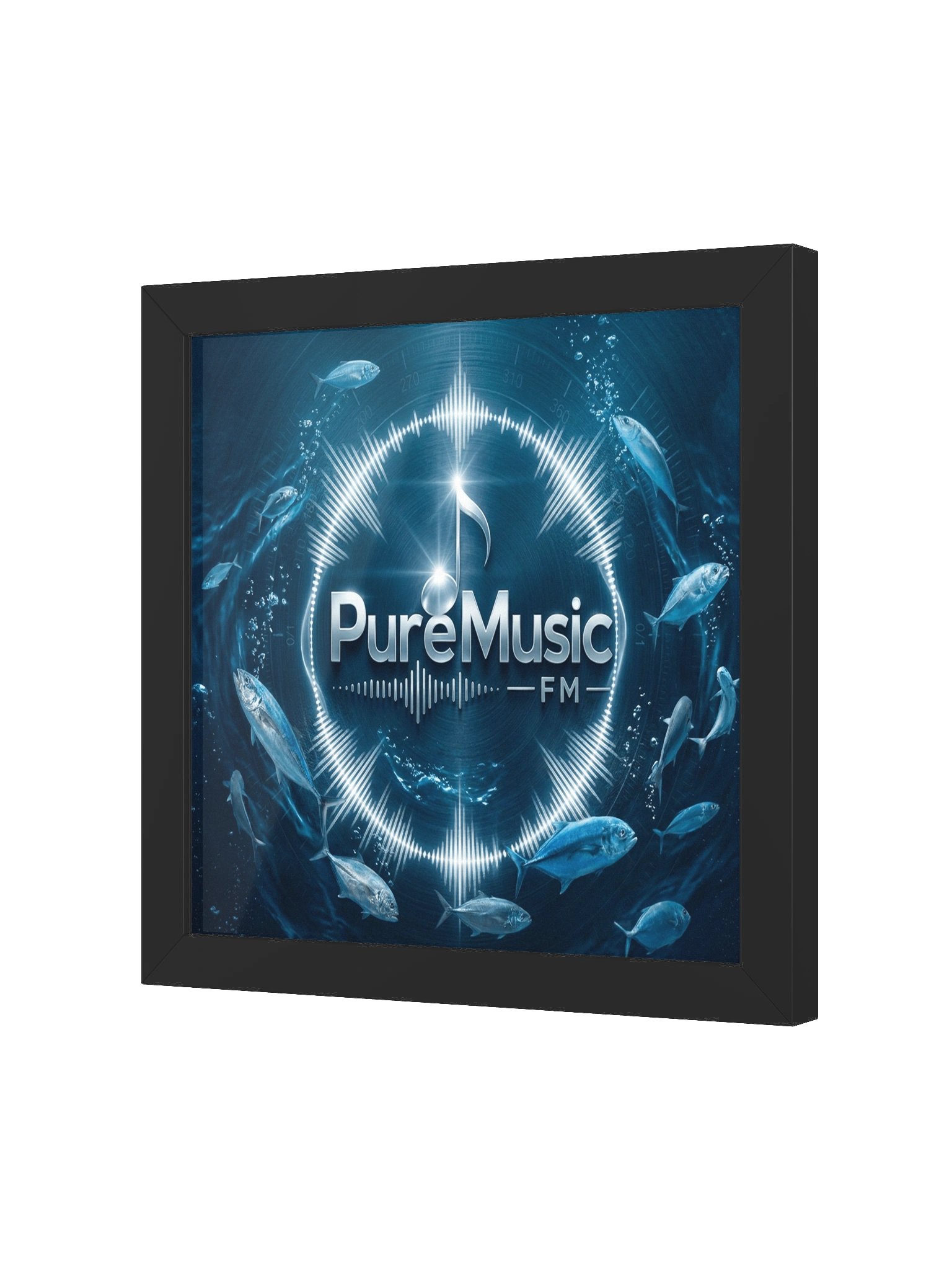 PureMusic FM Underwater Music Poster product image (2)