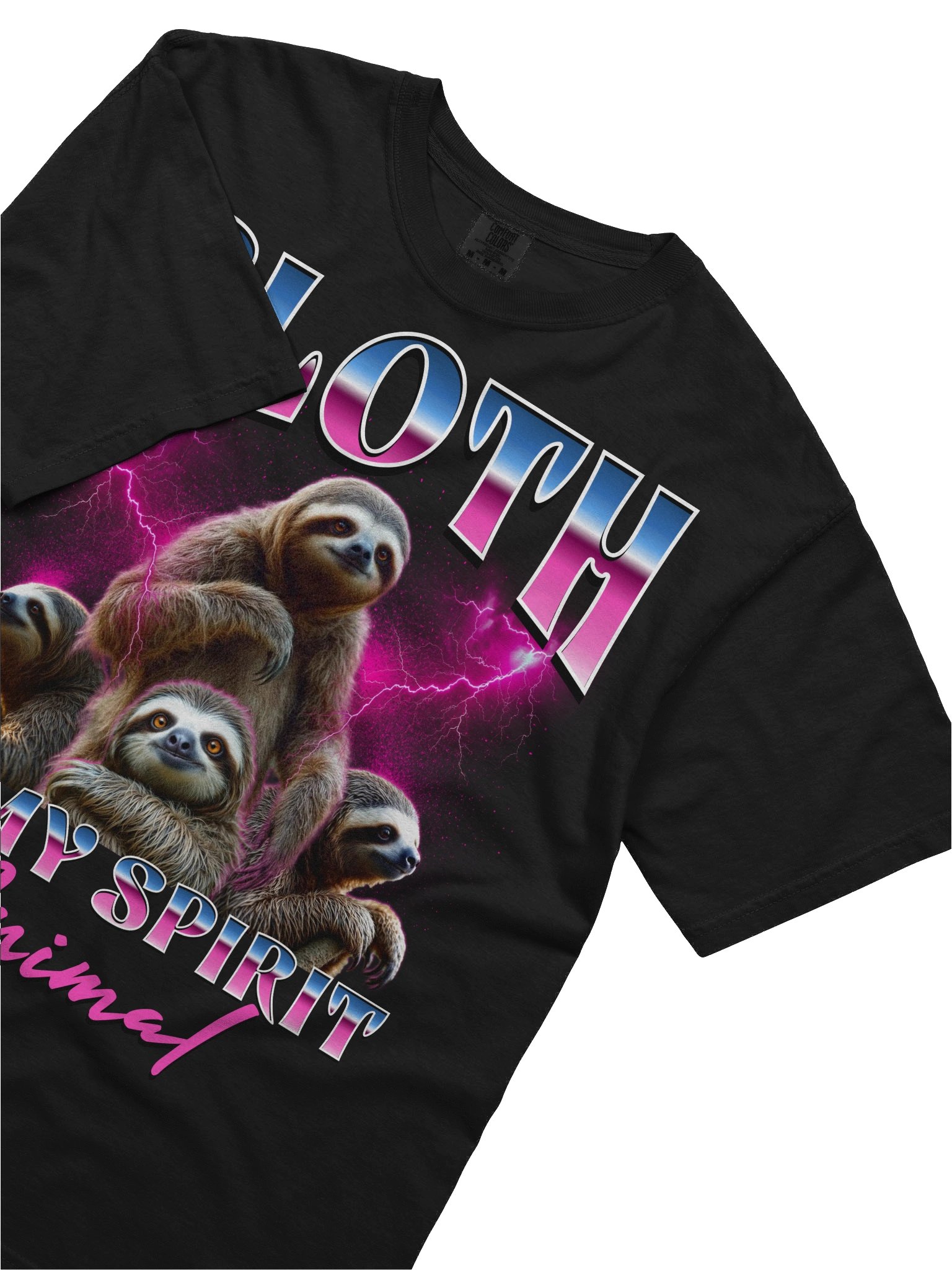 Sloth is my Spirit Animal Graphic T-Shirt product image (18)