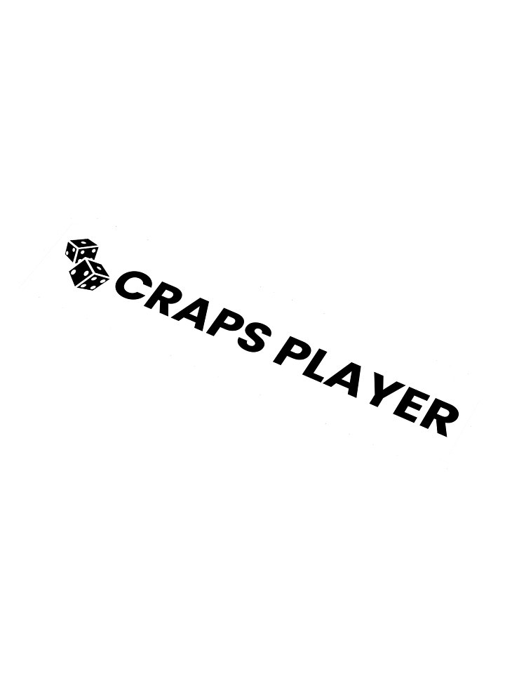 Craps Player (Bumper Sticker) product image (1)