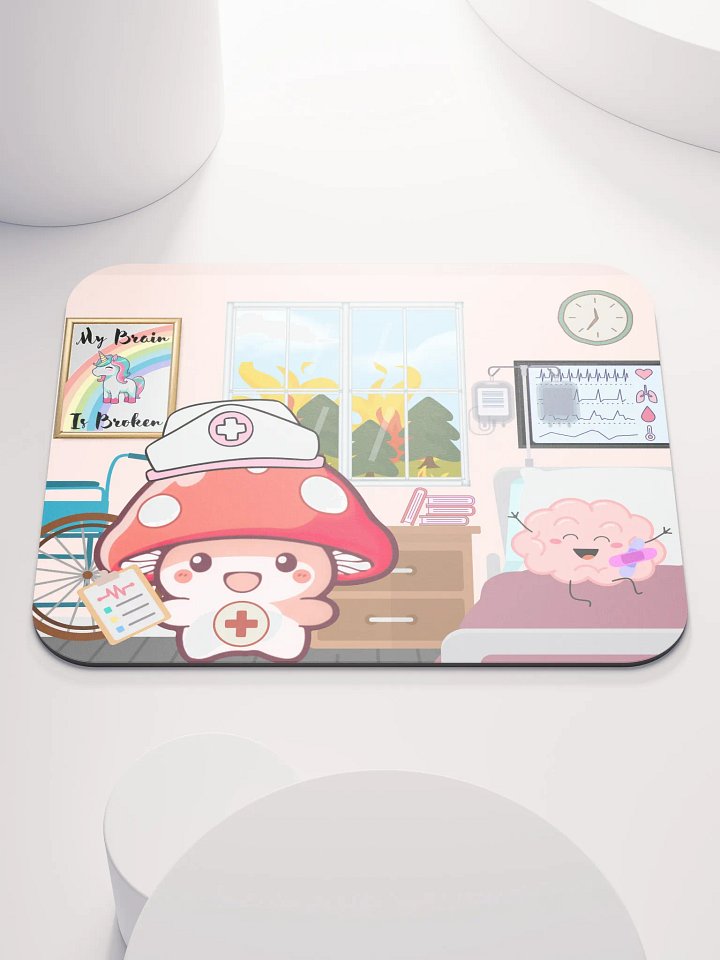 My Brain Is Broken | Mousepad product image (1)