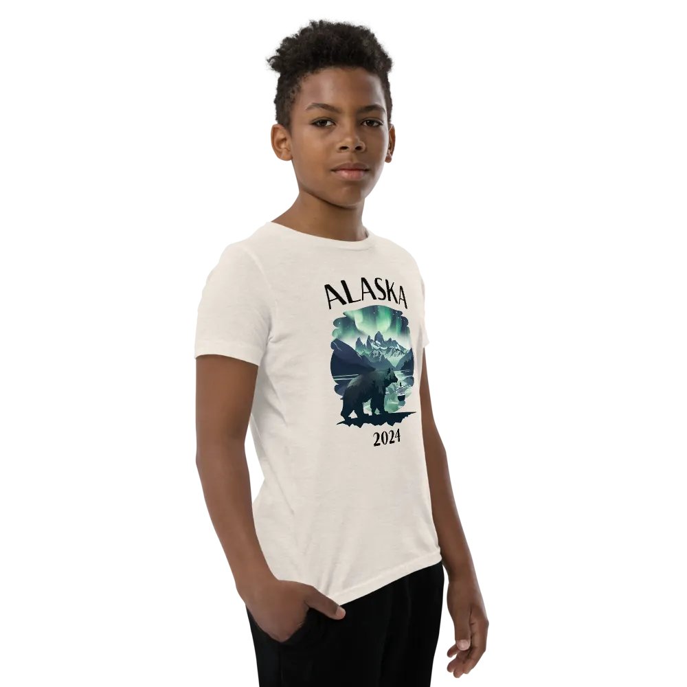 Alaska Wildlife 2024 Teens Light T-Shirt product image (9)