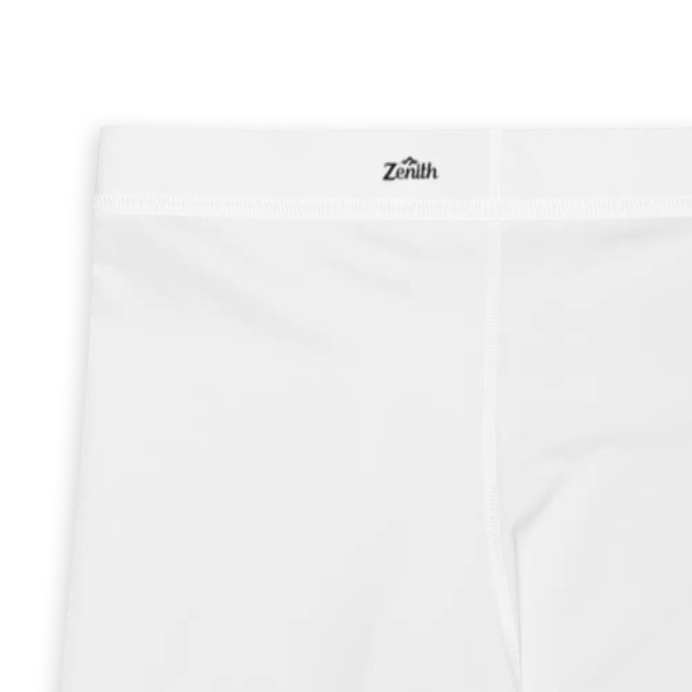 Men's Performance Slim Fit White Leggings - Zenith product image (2)