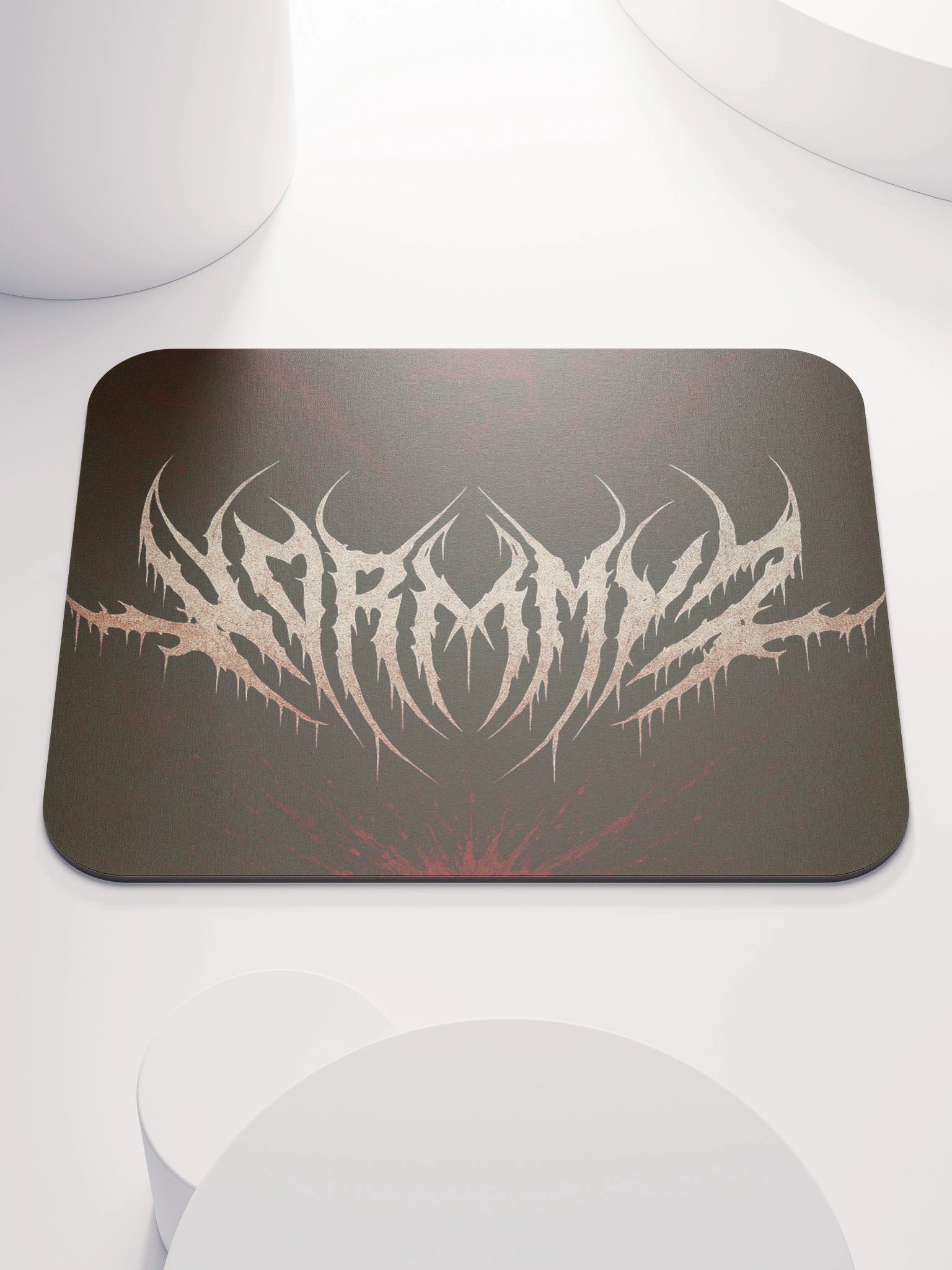 Metal Skull Mouse Pad product image (1)