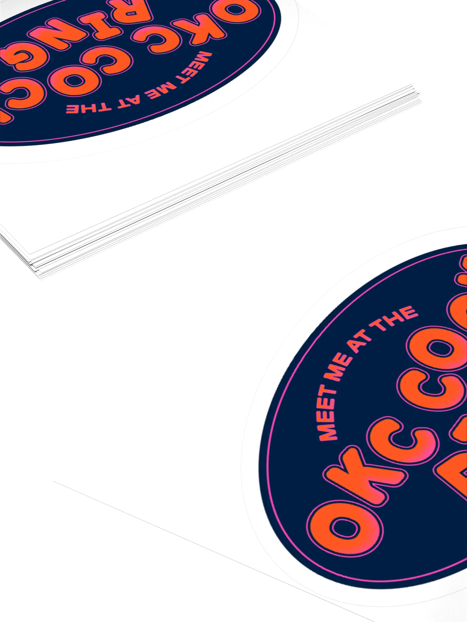 Meet Me at the OKC Cock Ring Sticker product image (11)