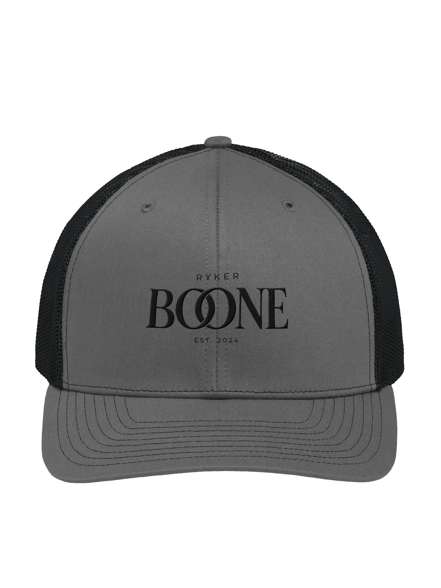 Ryker Boone "Backroad Heartbeat" Richardson Trucker Hat (Black Logo) product image (1)
