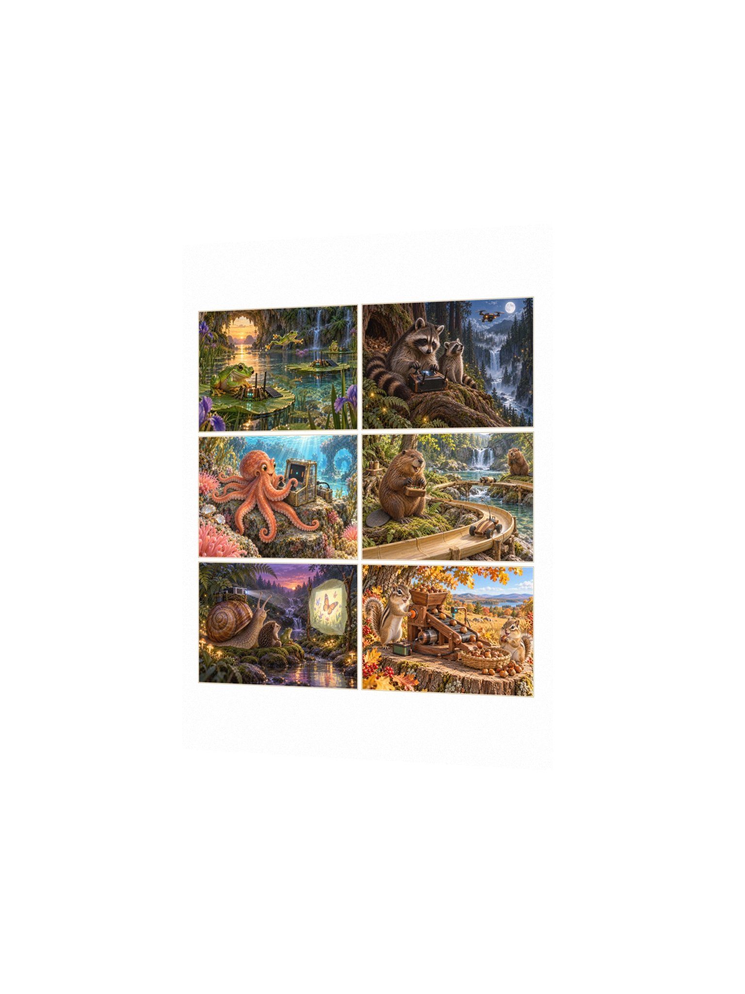 Creature Playbook Small Art Print product image (2)