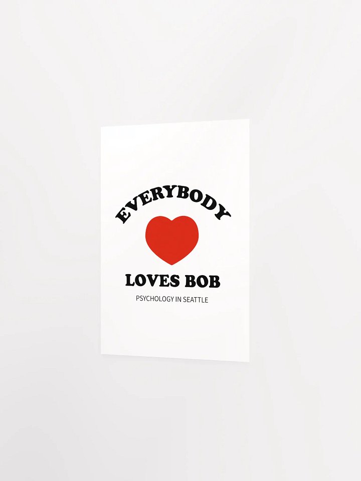 Everybody Loves Bob - Poster product image (10)