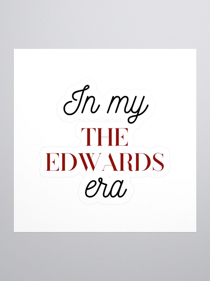 The Edwards Era Stickers product image (1)