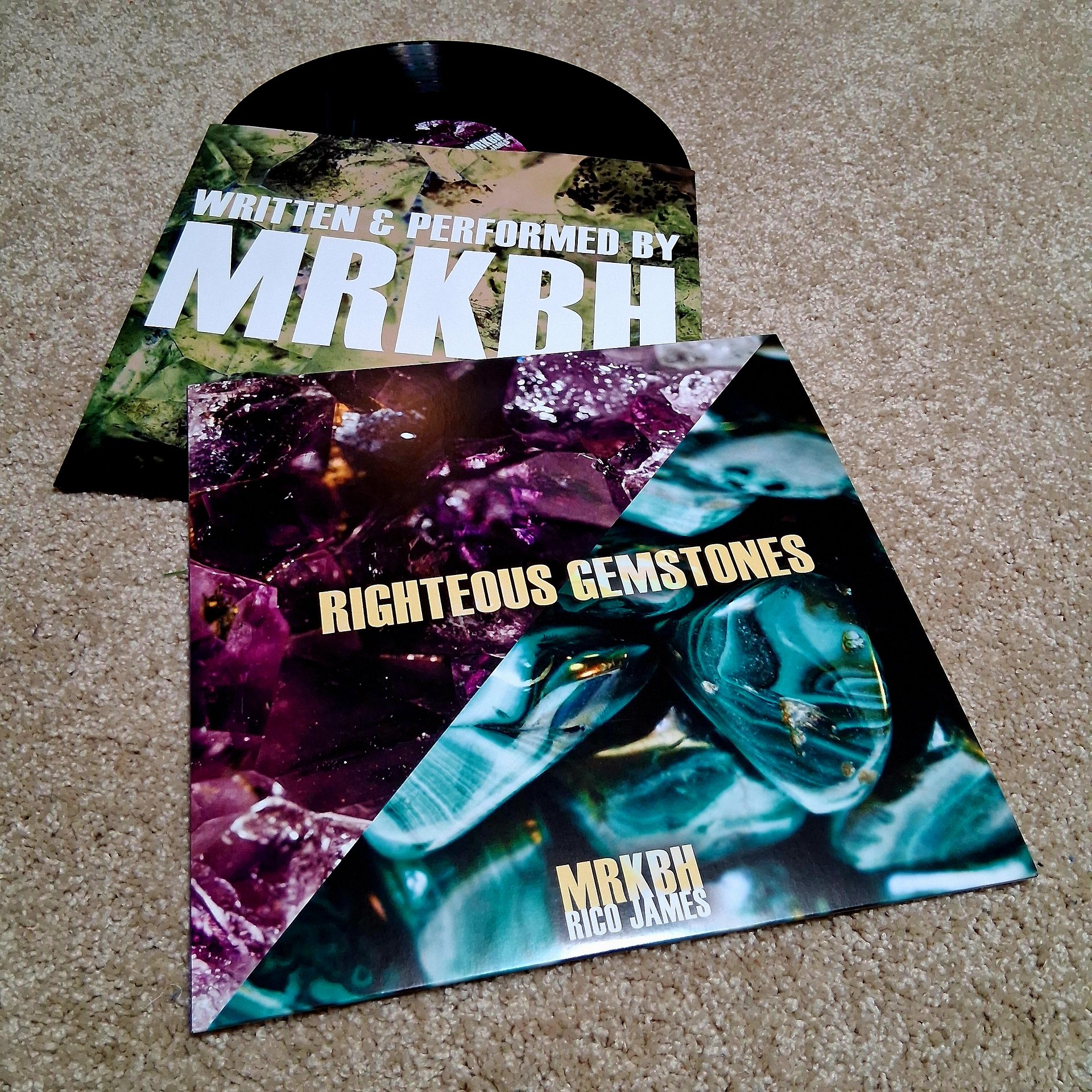 Righteous Gemstones Pt. 1 & 2 - MRKBH & Rico James (SIGNED VINYL) product image (1)
