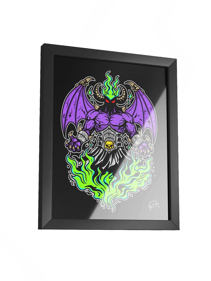 Matt Demon- Framed Print product image (2)