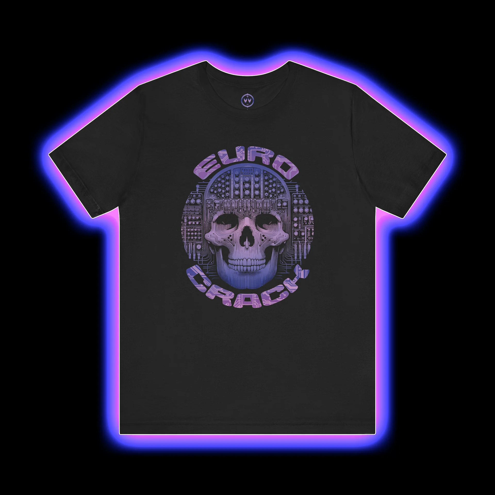 Eurorack Addict T-Shirt - Euro Crack (Modular Synthesizer GAS)  product image (1)