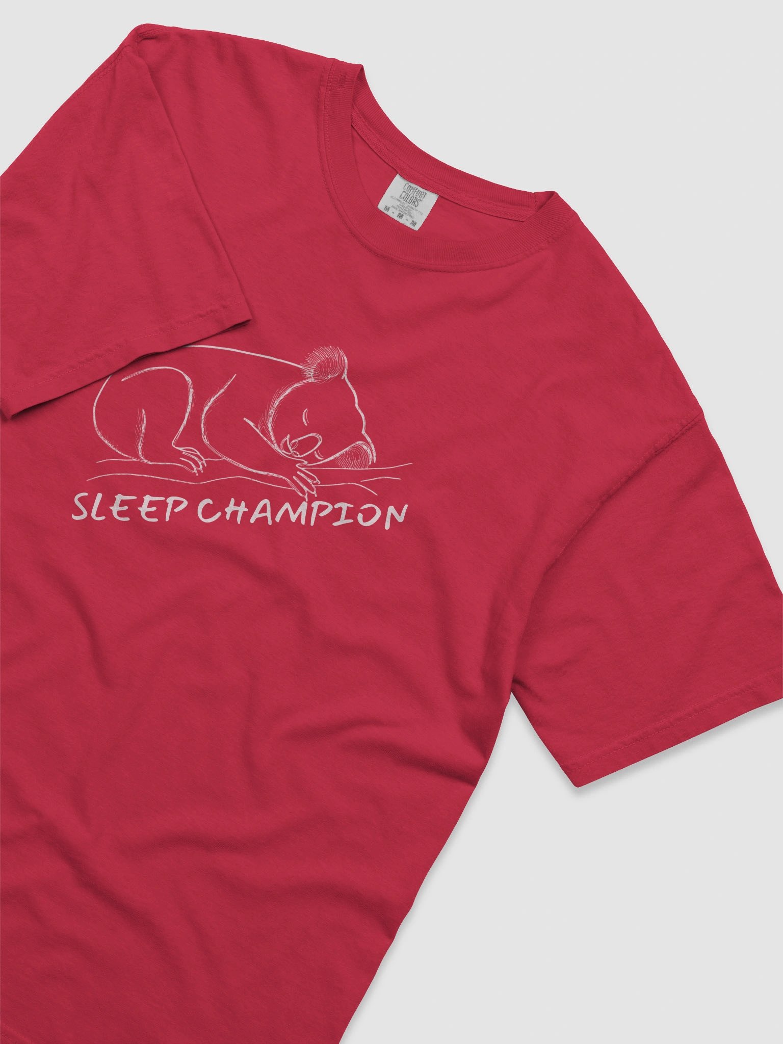 Sleep Champion – Cozy Koala Nature Tee - Large image design product image (4)