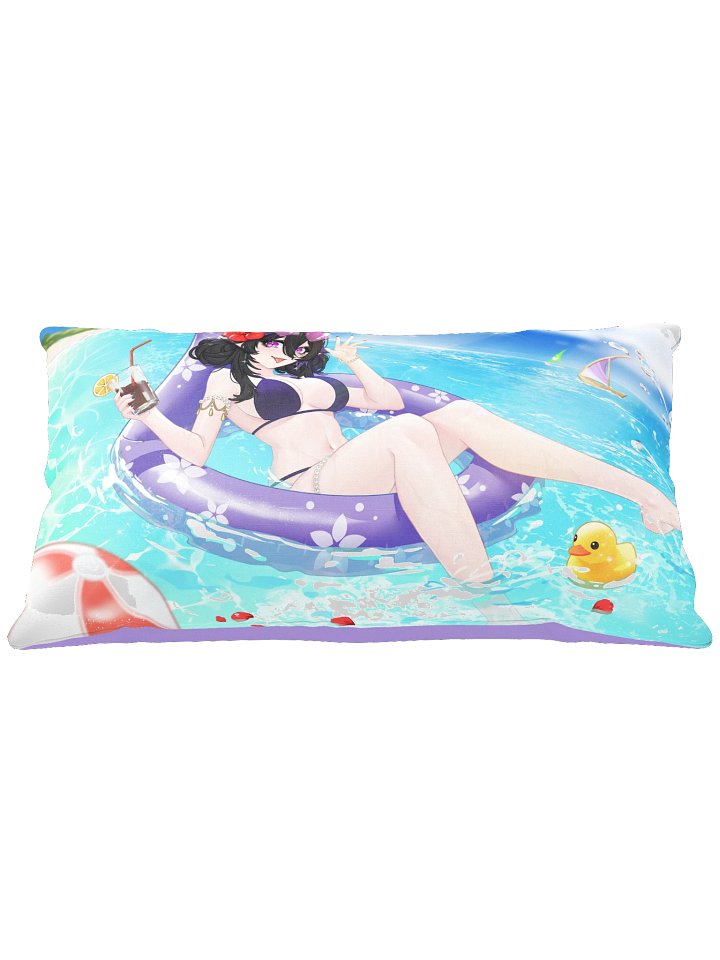 Ani at the beach Pillow product image (2)