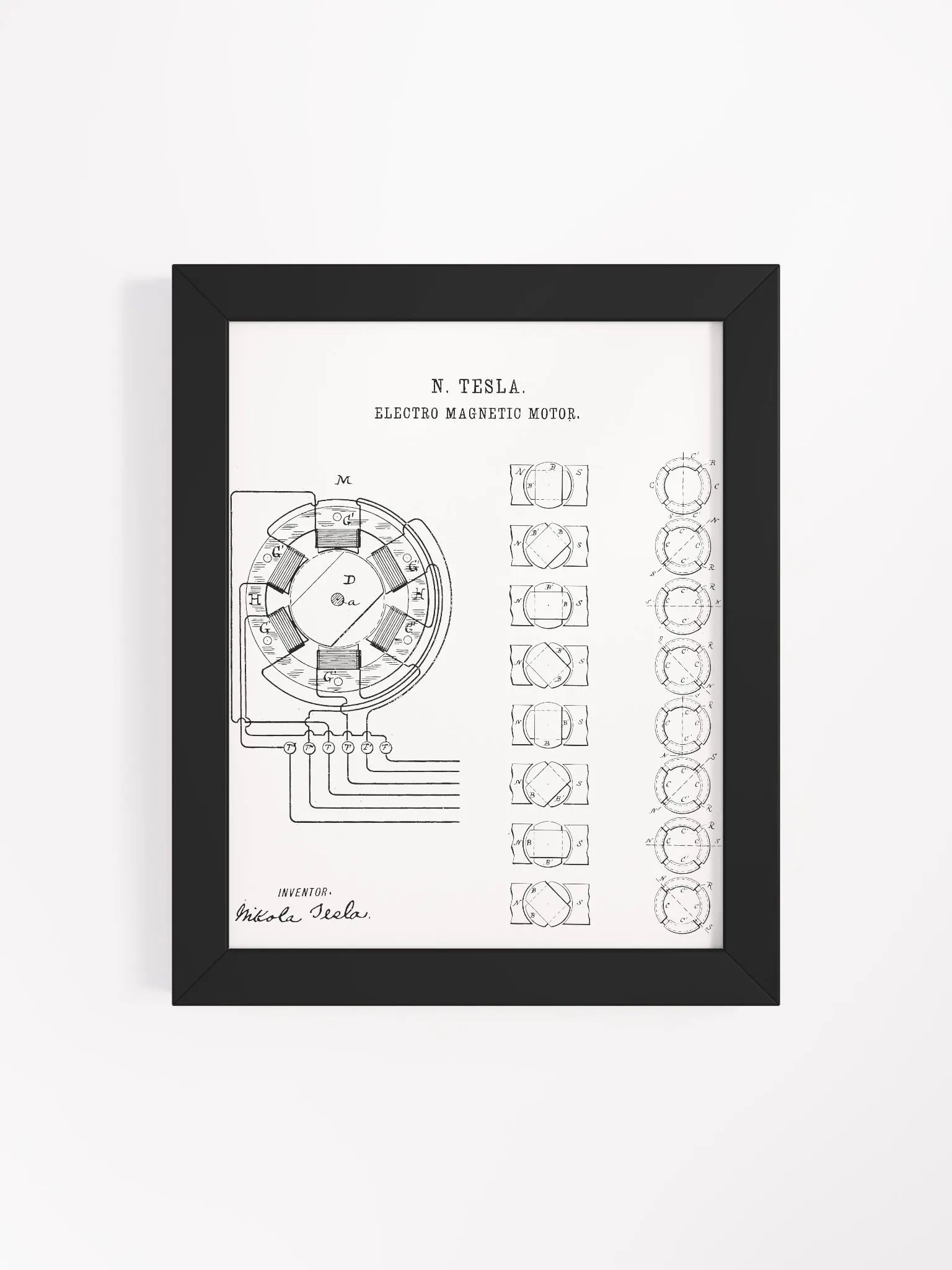 Tesla – Electro Magnetic Motor (AC Motor) product image (4)