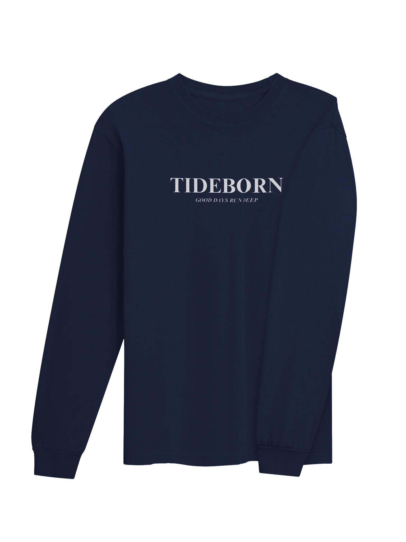 Navy Tideborn Long Sleeve Shirt product image (4)