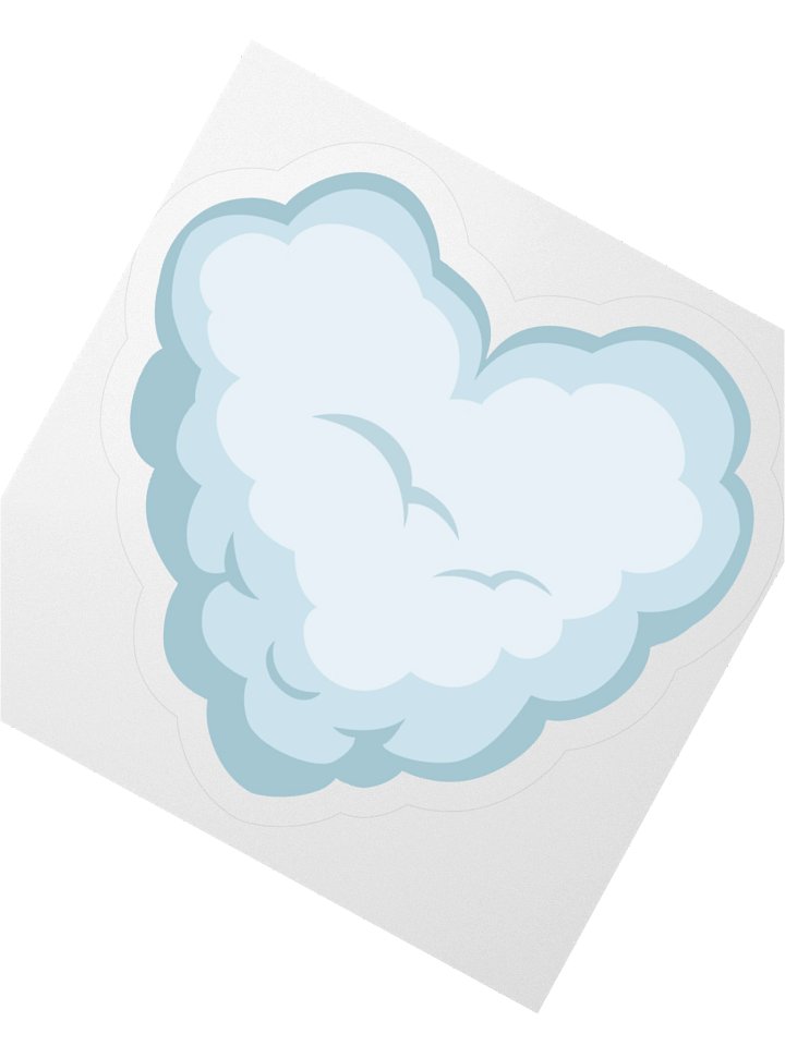 Cloud Heart Sticker product image (6)