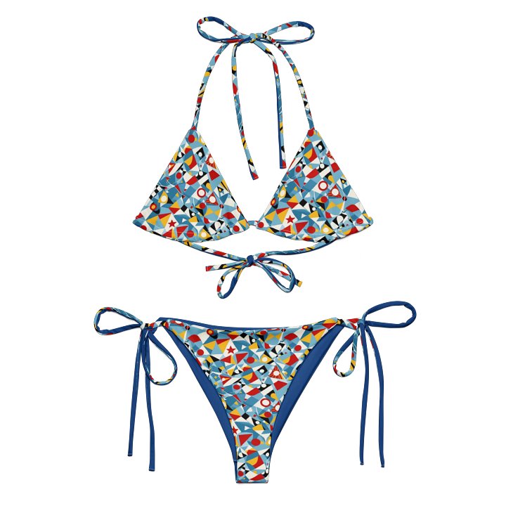 Ocean Blue Bliss Recycled Bikini Set product image (1)