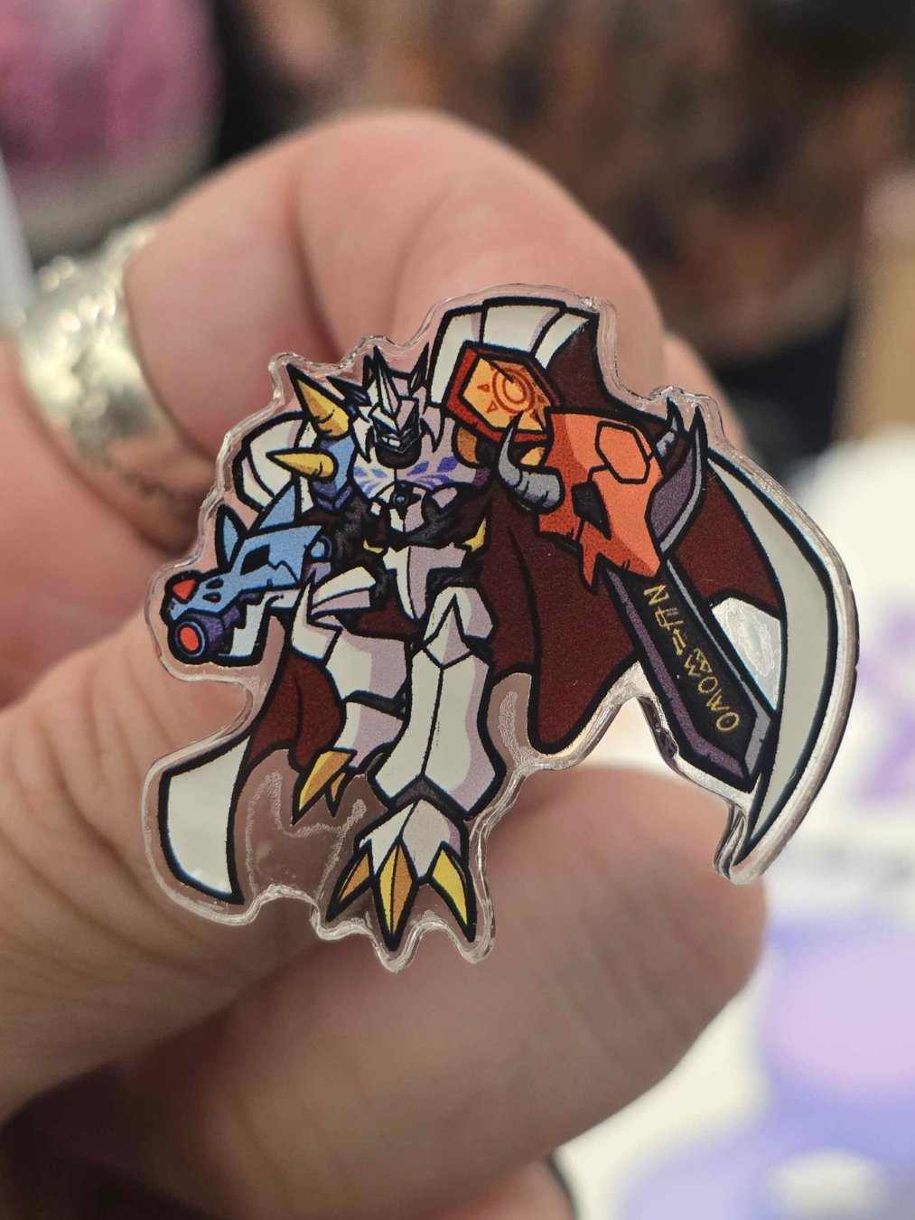 LIMITED Omnimon - Acrylic Pin product image (2)