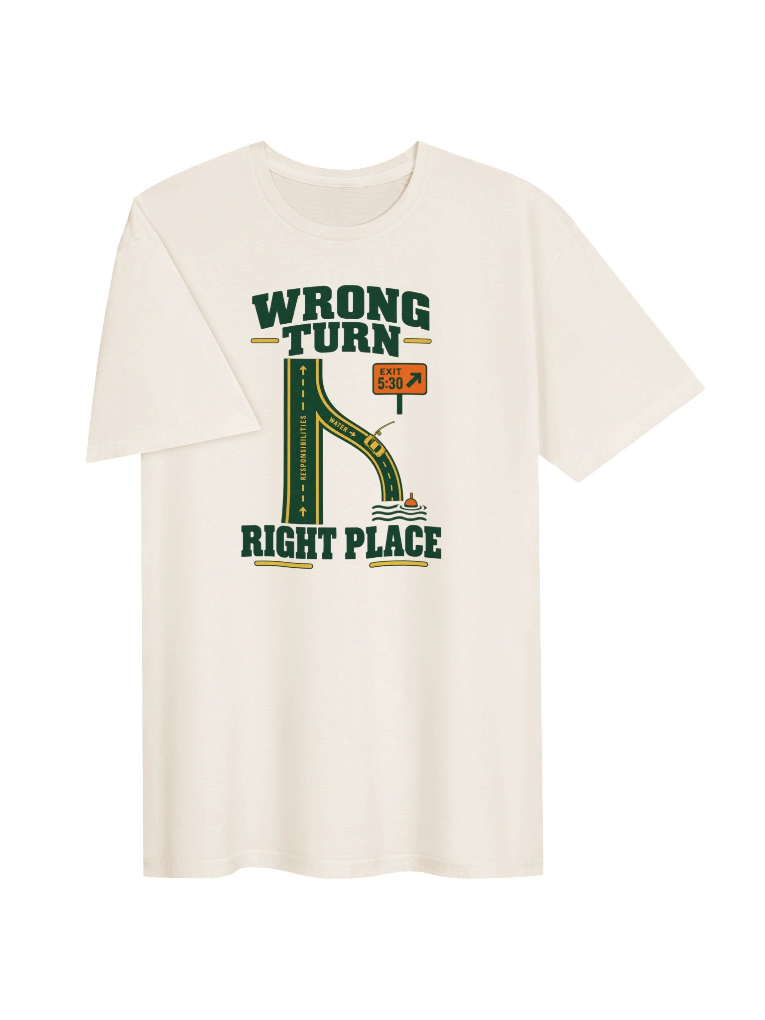 Wrong Turn / Right Place T-Shirt product image (3)