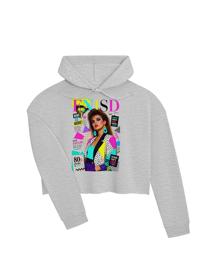 VOGUE 80s CROP HOODIE product image (10)