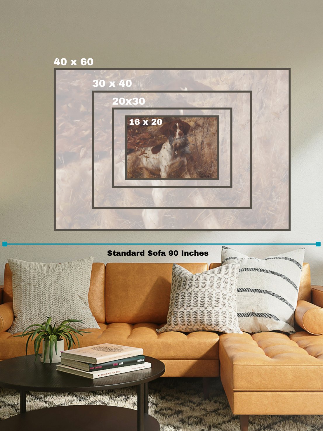 Antique Quail Hunting German Shorthair Pointer Canvas Print product image (14)