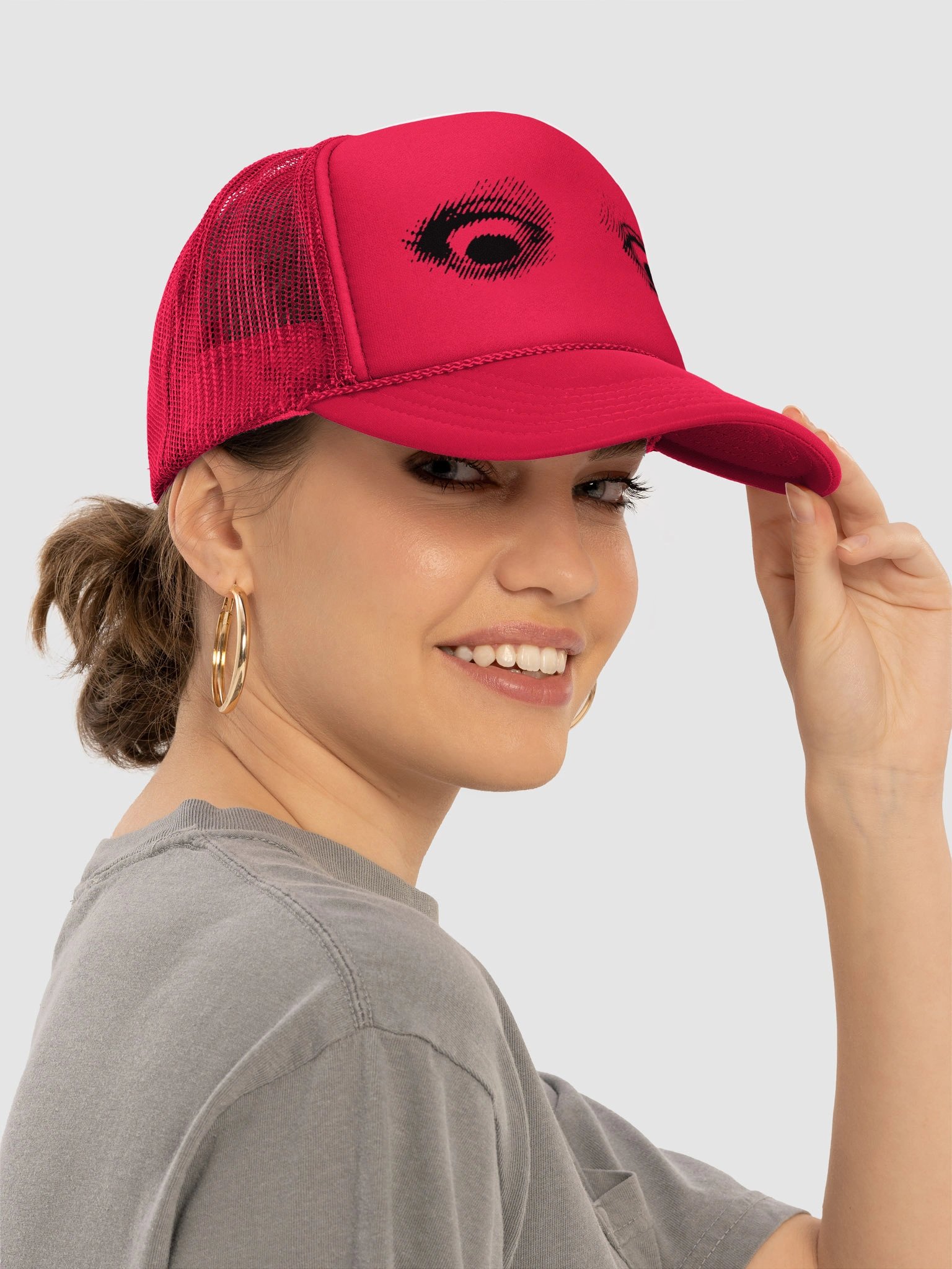 Obushook Eyes Trucker Cap product image (11)