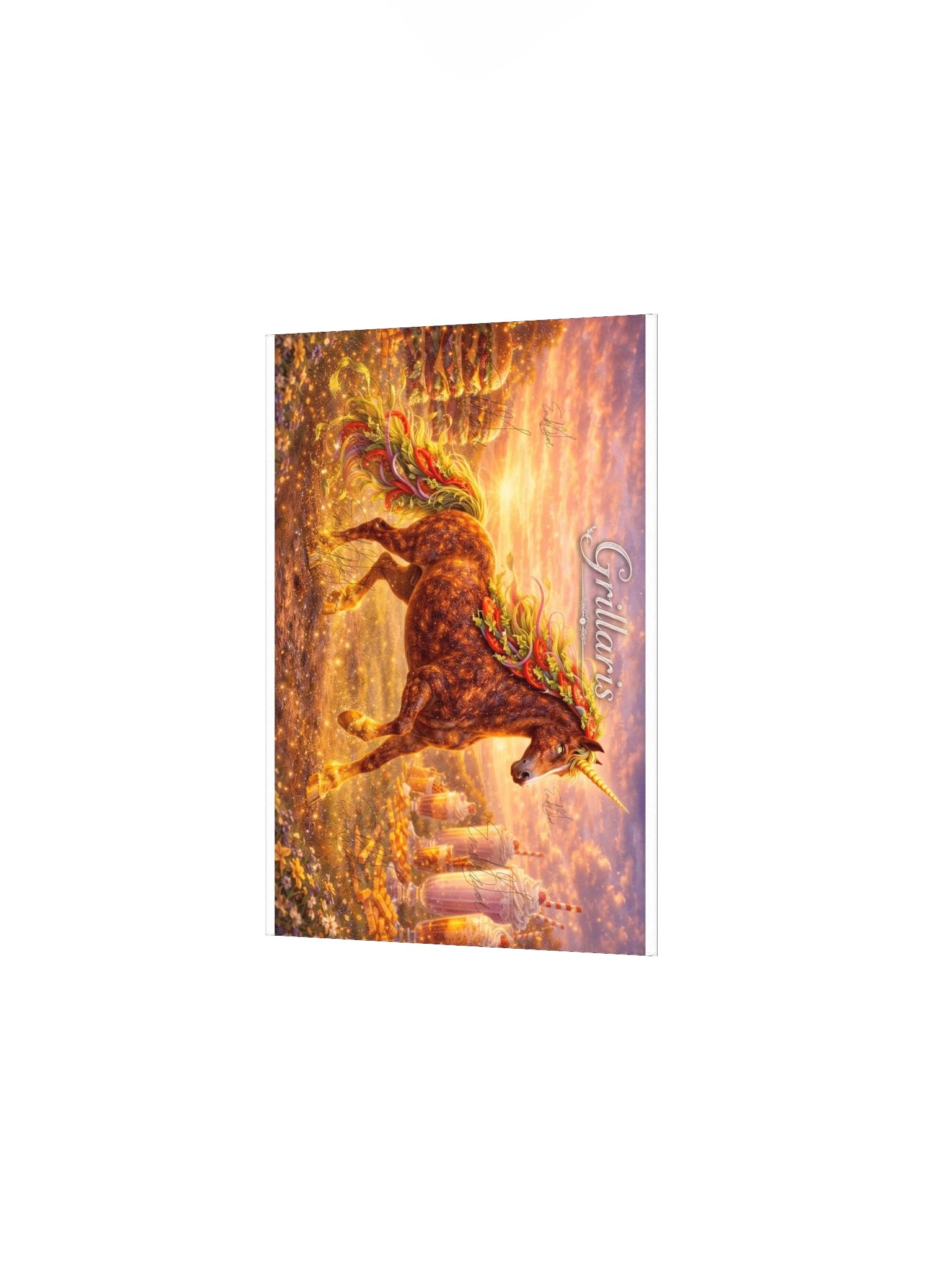 Grillaris White Poster product image (10)