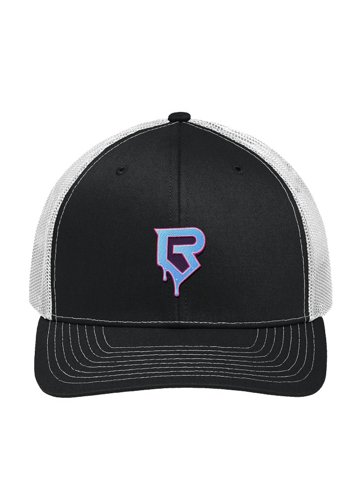 R Drippy Black/White Snapback product image (1)