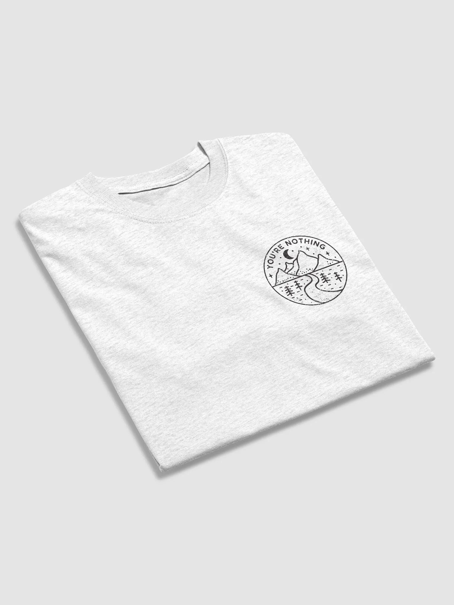 "You're Nothing" T-Shirt - Black Logo product image (3)