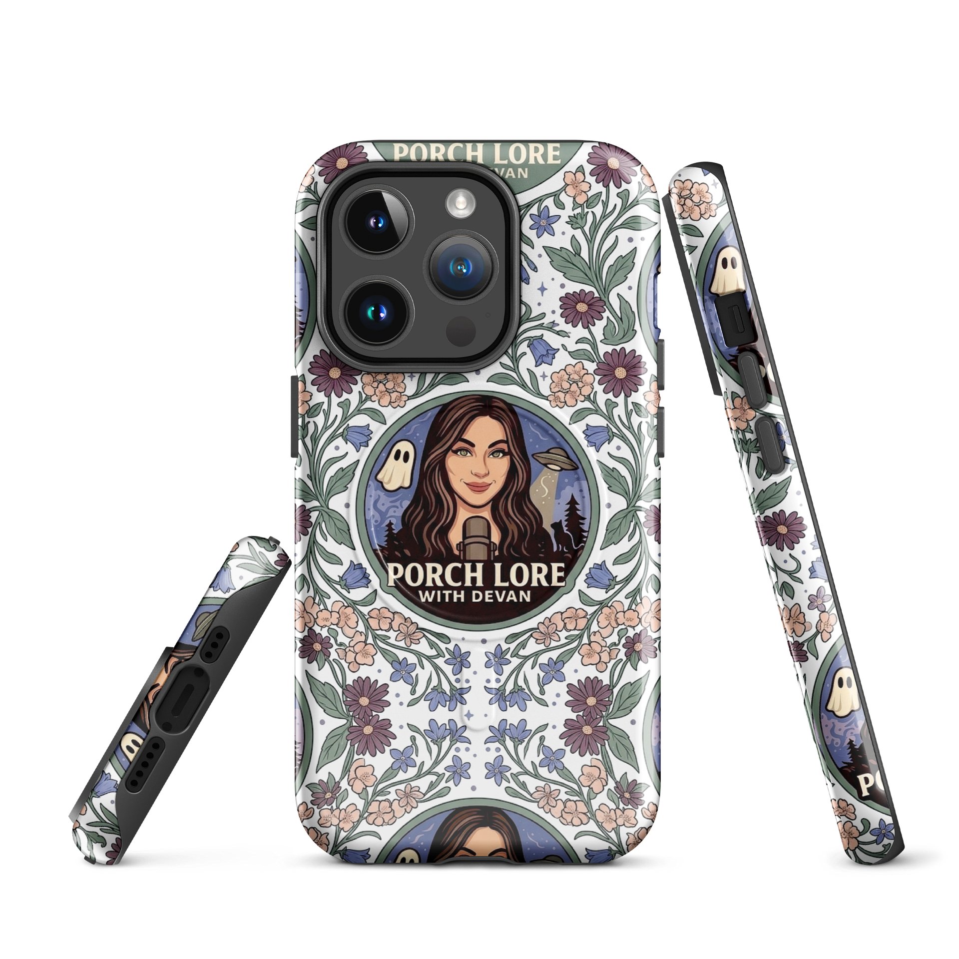 PORCH LORE DEVAN FLORAL iPHONE CASE product image (1)