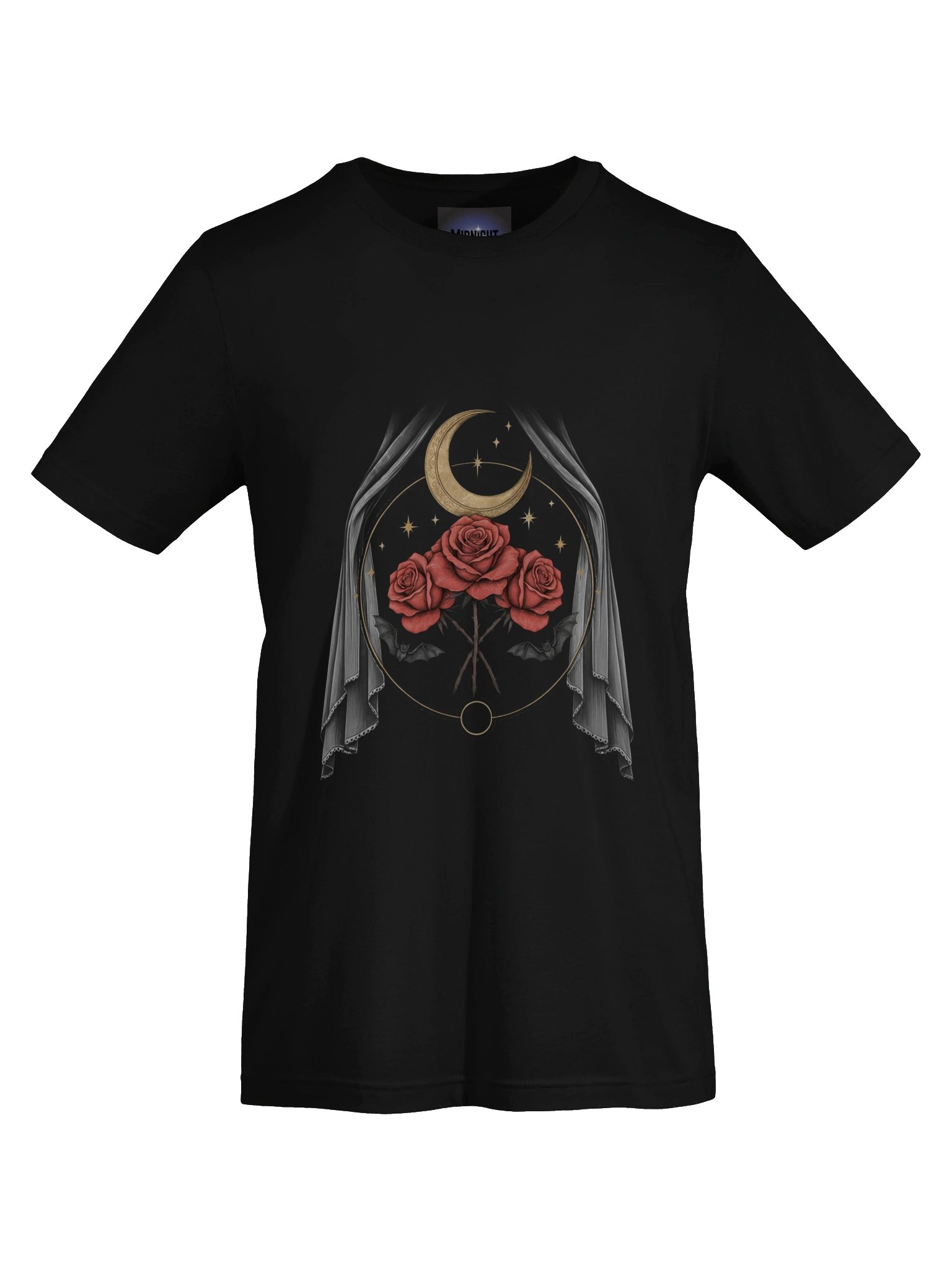 Midnight Veil Veiled Roses T-Shirt product image (47)