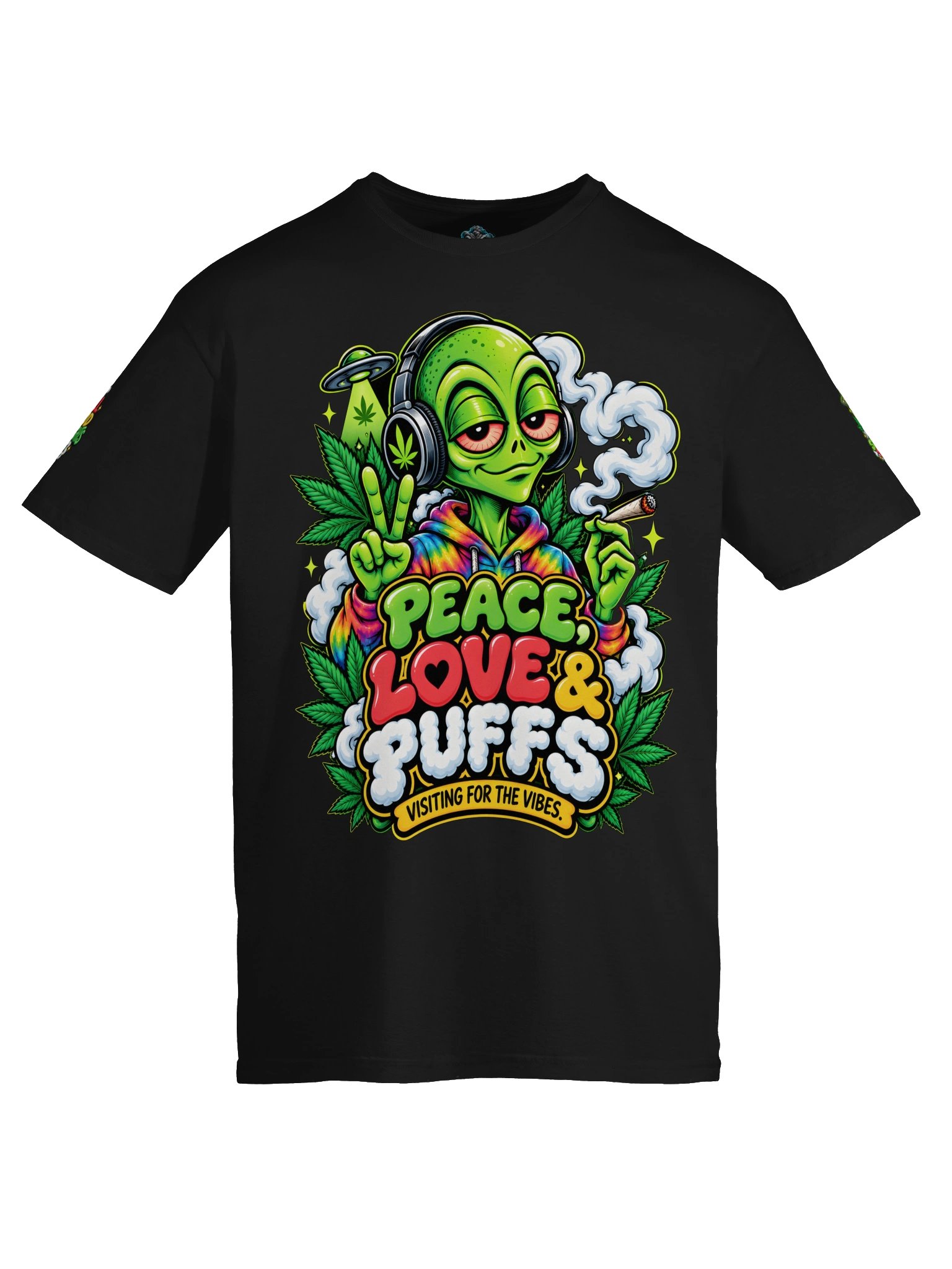 Peace, Love & Puffs — Visiting for the Vibes 👽🌿💨 product image (70)