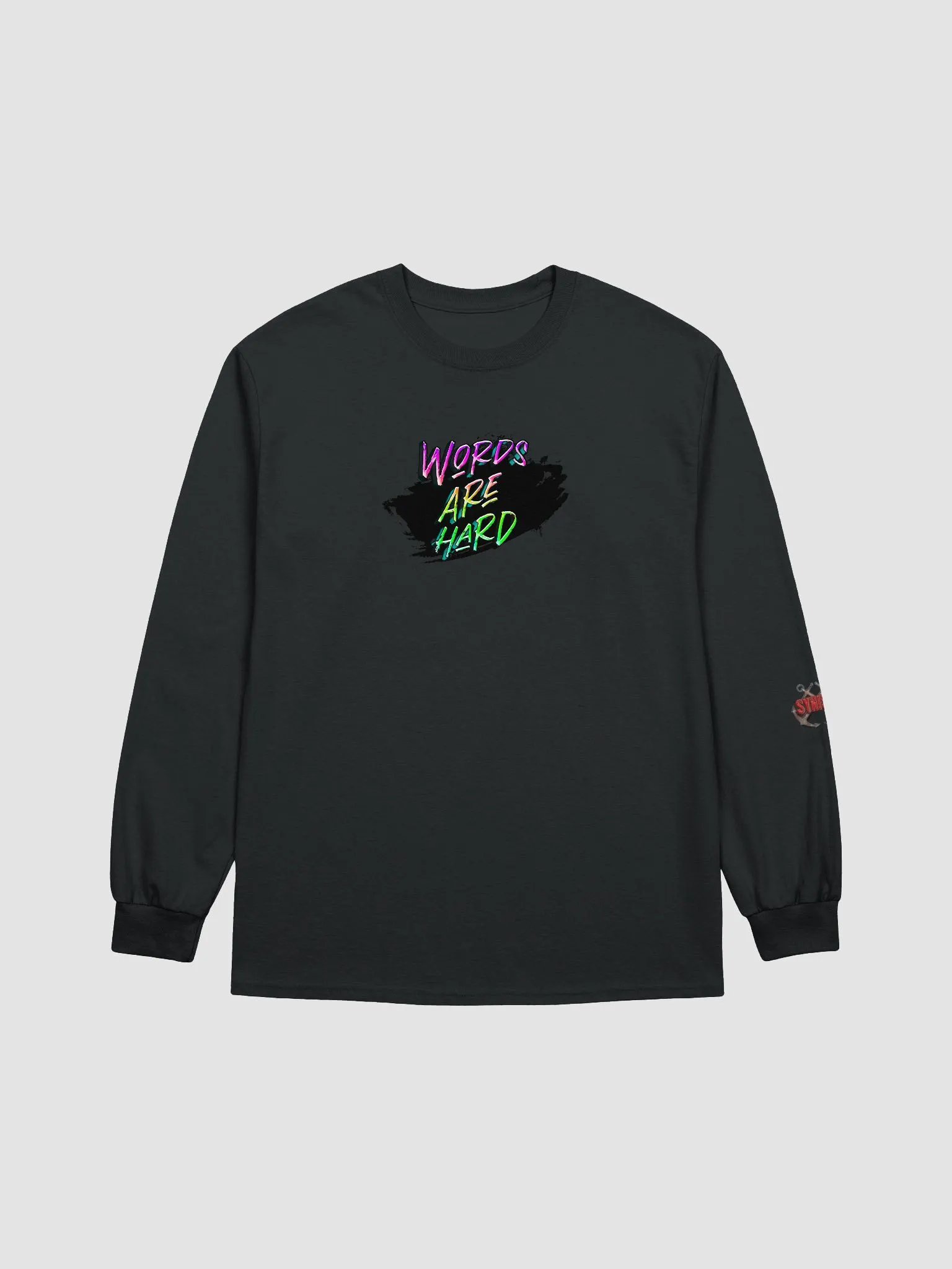 Synisisms Collection - Words Are Hard Long Sleeve Tee product image (1)