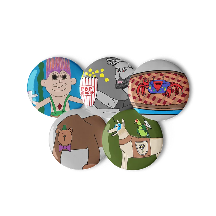 Mozz Ross Assorted Pins 2 product image (3)