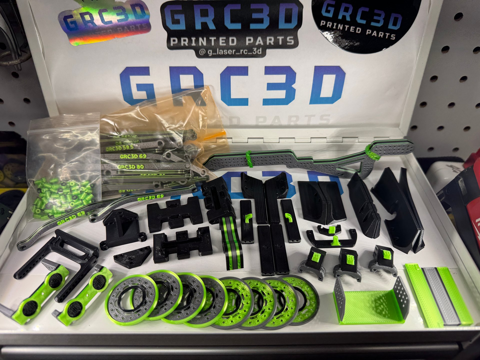 GRC3D LCG (Universal) 20deg Skid, SLEEPER Comp Chassis Kit product image (4)