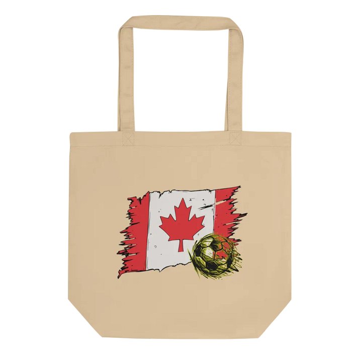 Canada Flag Soccer Football Tote Bag product image (1)