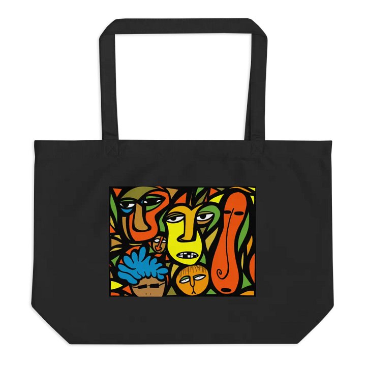 El Mural Tote Bag [Black] product image (1)
